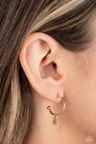 Modern Model - Gold Hoop Earring