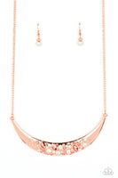 Bejeweled Baroness - Copper Necklace