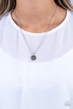 Stamped Sentiment - Silver Necklace