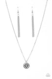 Stamped Sentiment - Silver Necklace