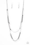 Caviar Chic - White Necklace
