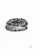Top Notch Twinkle - Black Bracelet