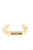 Trusting Trinket - Gold Bracelet