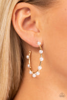 Night at the Gala - Gold Hoop Earring