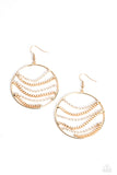 Fighting Fortune - Gold Earring