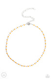 Neon Lights - Orange Choker