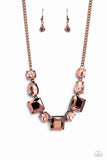 Elevated Edge - Copper Necklacec
