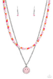 High School Reunion - Pink Necklace