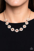 Blooming Brilliance - Rose Gold Necklace