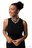 Cheeky Cascade - White Earring