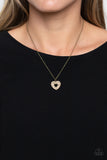 Romantic Retreat - Brass Necklace