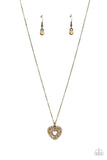 Romantic Retreat - Brass Necklace
