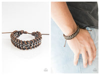 Racer Edge - Brown Bracelet