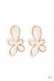 Glimmering Gardens - Gold Post Earring