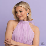 Fairy Fantasia - Purple Hoop Earring