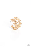 The Way You Make Me WHEEL - Gold Hoop Earring