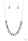 Fairy Light Fashion - Purple Necklace