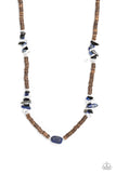 Stony Survivor - Blue Necklace