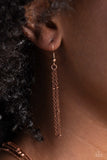 Studded Shimmer - Copper Necklace