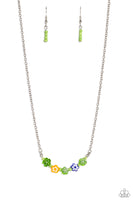 BOUQUET We Go - Green Necklace