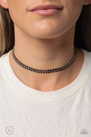 Grecian Grace - Black Choker