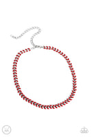 Grecian Grace - Red Choker