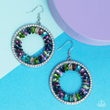 Wall Street Wreaths - Multi Earring