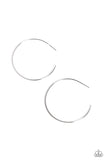 Seize the Sheen - Silver Hoop Earring