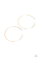 Metal Drama - Gold Hoop Earring