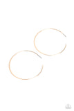 Metal Drama - Gold Hoop Earring