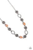 Casablanca Chic - Orange Necklace