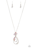 Sleek Sophistication - Orange Necklace