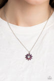Daisy Diva - Purple Necklace
