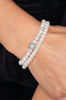 Countess Cutie - White Bracelet