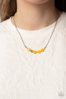 BOUQUET We Go - Orange Necklace