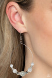 Cats Eye Charisma - White Earring