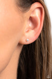 Dainty Details - White Post Earring