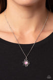 Soak up the Sun - Pink Necklace