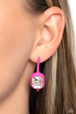 Call Me TRENDY - Pink Hoop Earring