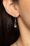 Tabloid Treasure - Pink Necklace