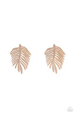 The FROND Row - Gold Post Earring