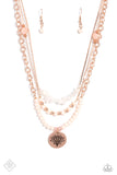 Lotus Luxury - Rose Gold Necklace
