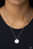 Seize the Sunset - White Necklace