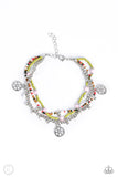 Surfing Safari - Green Anklet