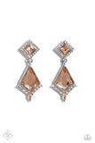 Dapper Display - Orange Post Earring