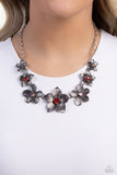 Free FLORAL - Red Necklace