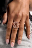 Glistening Gentry - Rose Gold Ring