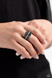 Staggering Stacks - Silver Ring