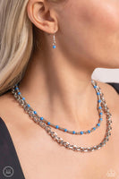 A Pop of Color - Blue Choker