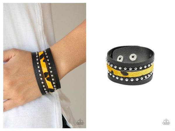 Born To Be WILDCAT - Yellow Bracelet